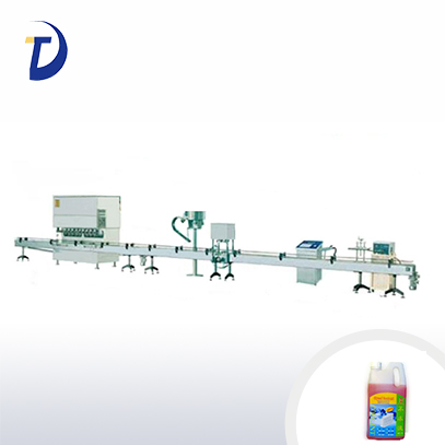 數(shù)控自動防凍液灌裝生產(chǎn)線
