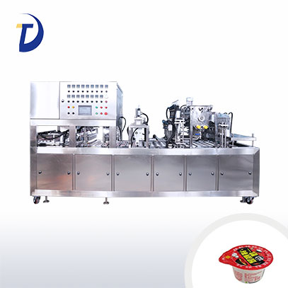 杯裝辣椒醬灌裝封口機(jī)