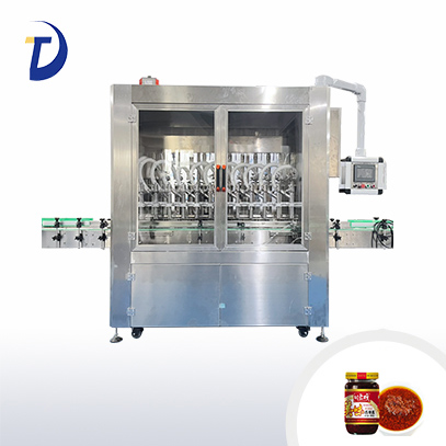 伺服活塞式醬料灌裝機(jī)